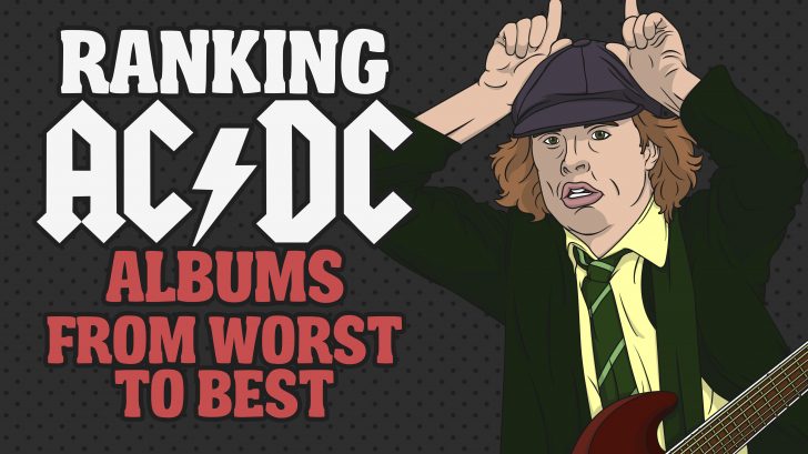AC/DC Albums From Worst To Rock Pasta
