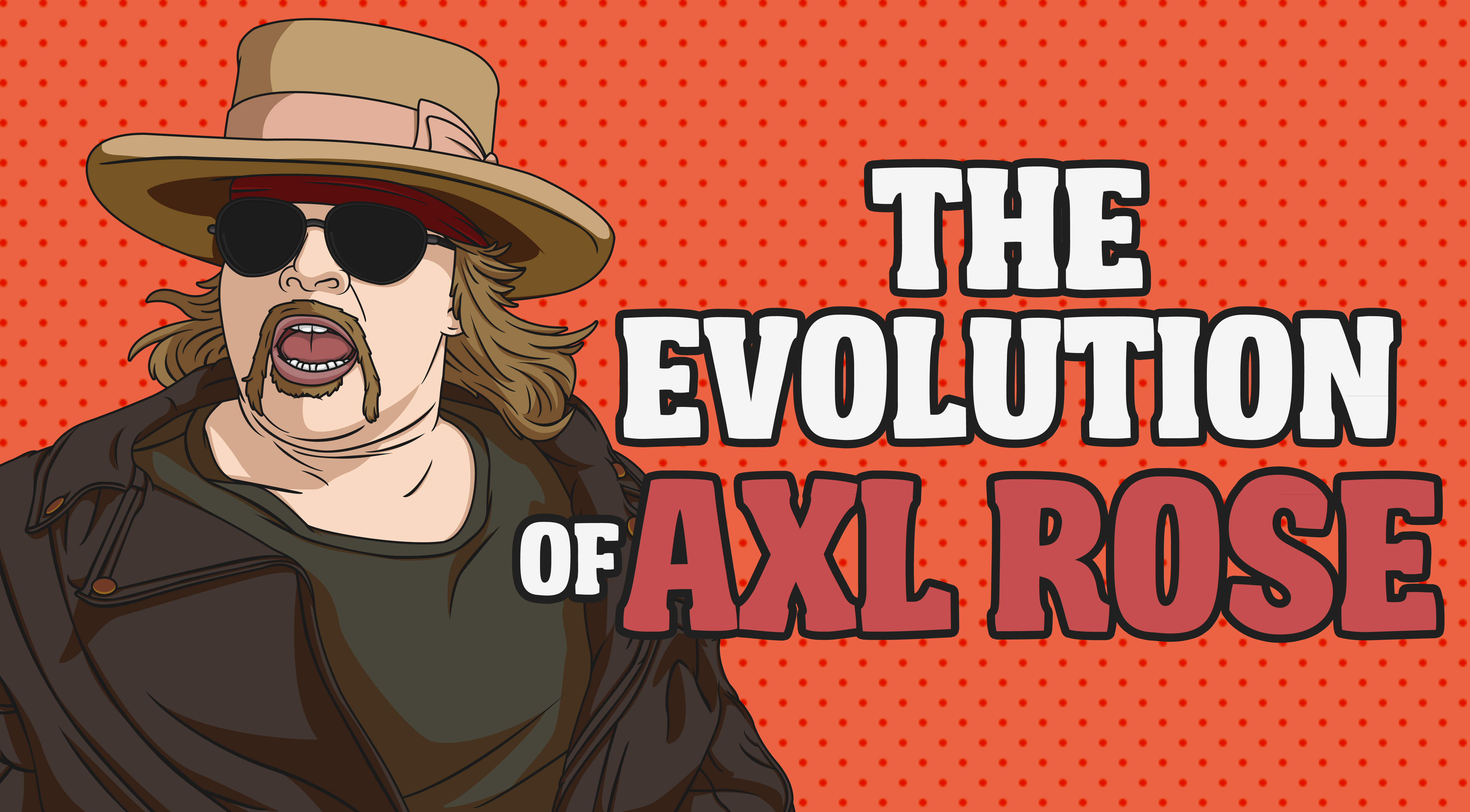 The Evolution Of Axl Rose Rock Pasta