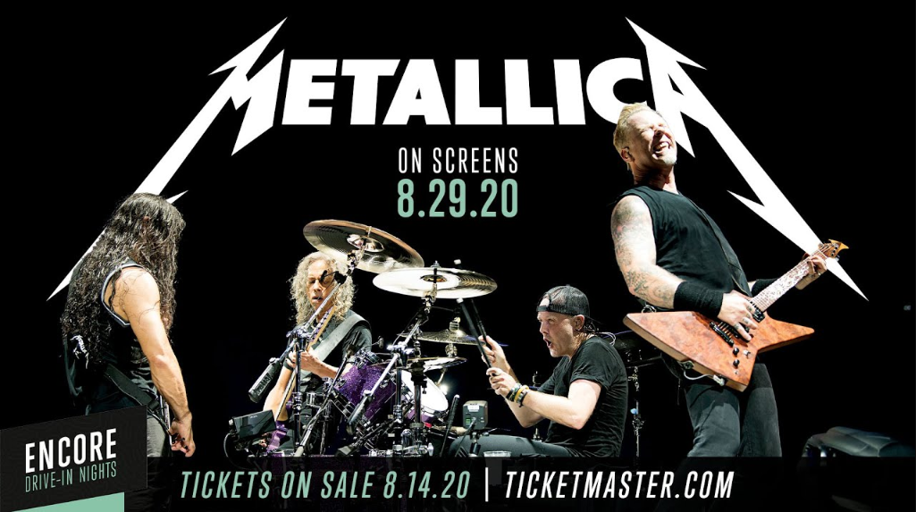 Metallica To Record Drive-In Movie Concert – Rock Pasta