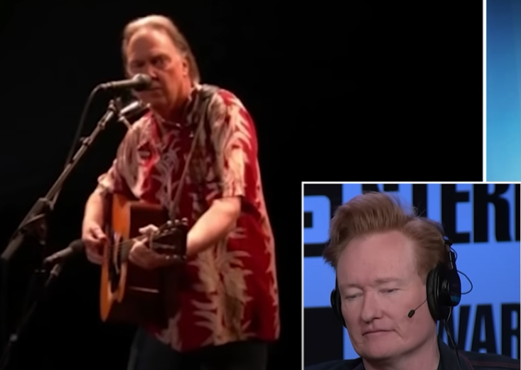 Conan O’ Brien Shares How Neil Young Agreed To Be His Last Musical ...